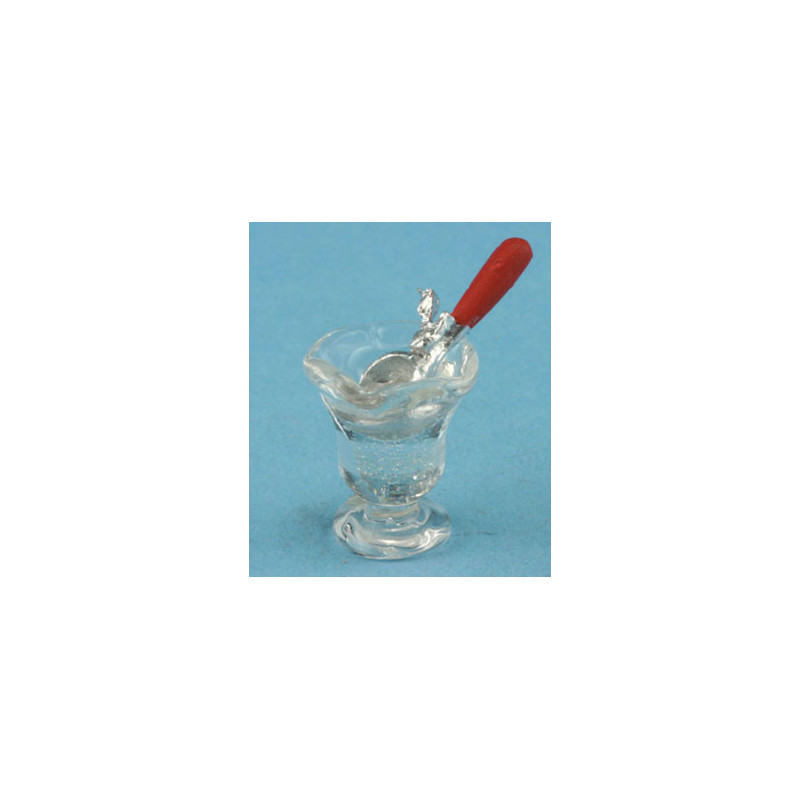 Ice Cream Scoop W/bowl Of Water