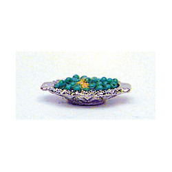Peas In Silver Dish