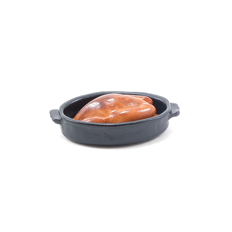 Turkey In Black Pan