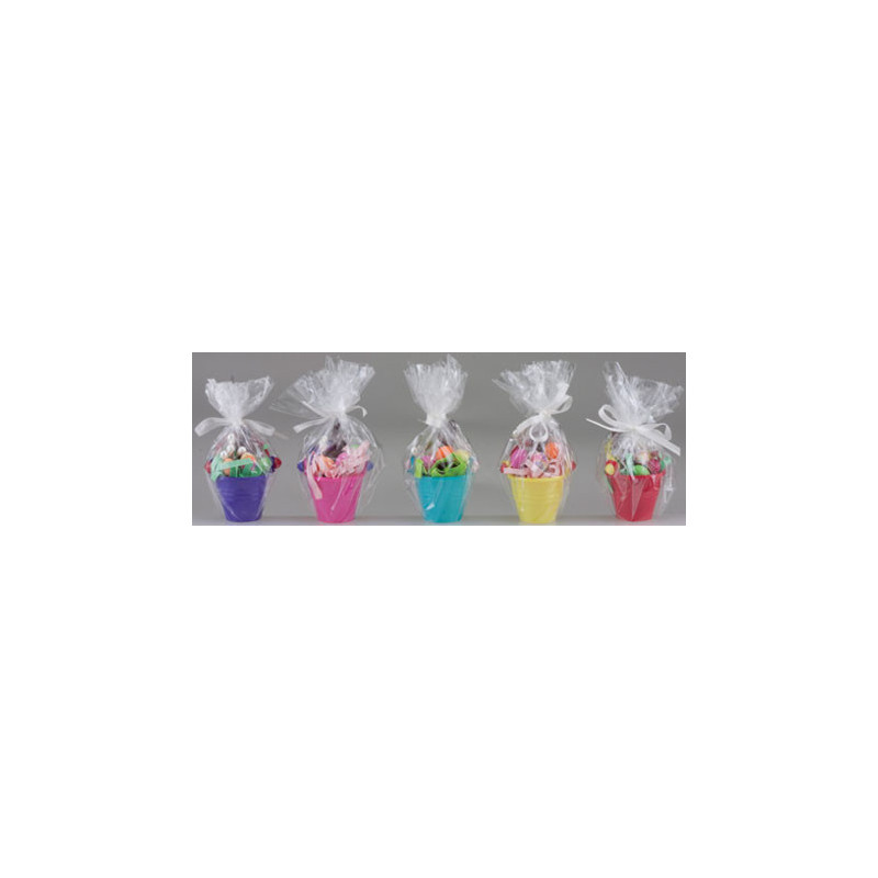 Wrapped Pail W/bunny