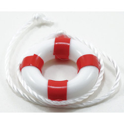 1in Life Preserver Ring Red