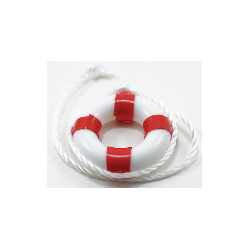 1in Life Preserver Ring Red
