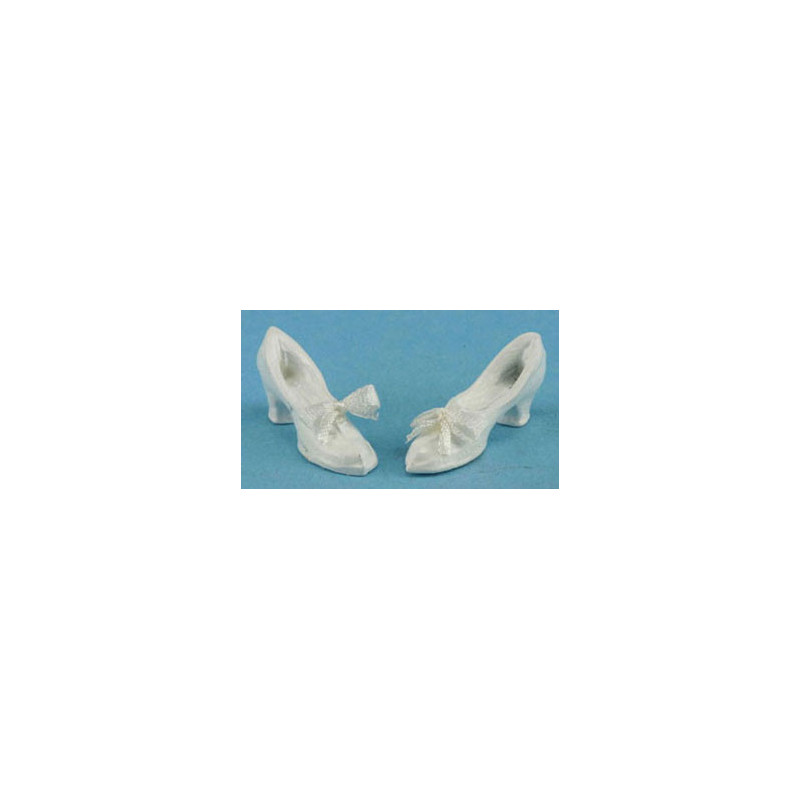 White Shoes W/bow