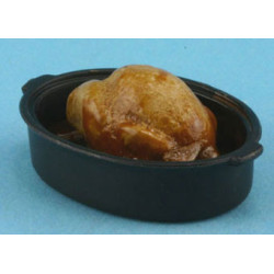 Chicken In Black Pan