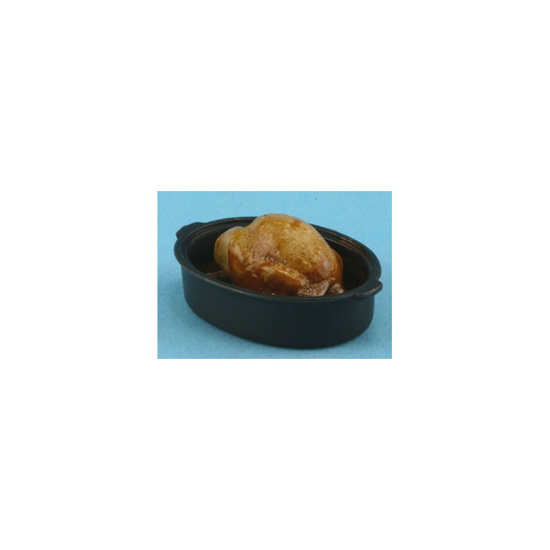 Chicken In Black Pan