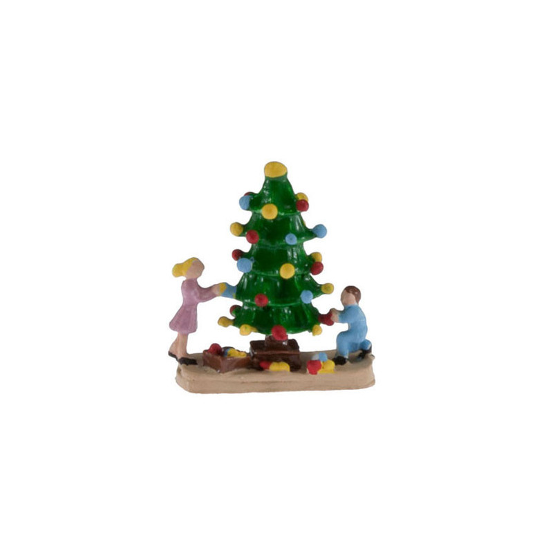 CHRISTMAS TREE W/CHILDREN