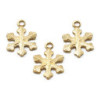 Gold Snowflakes 3 Pcs.