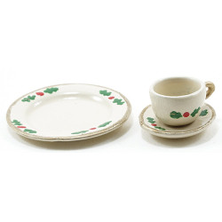 CHRISTMAS PLACE SETTING