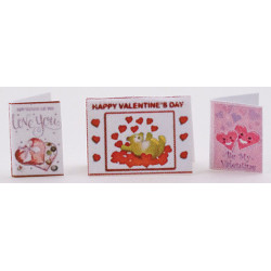 VALENTINES 3PCS.