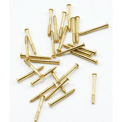 1/4 Brass Brads 100pk