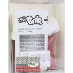 Magic Brik  4-1/2 Sq. Ft.  Red