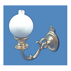 Sconce W/ball-gold, Non-electric