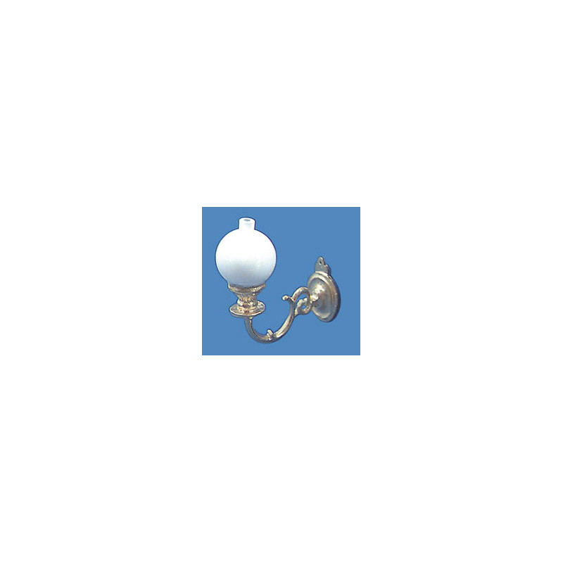 Sconce W/ball-gold, Non-electric