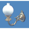 Sconce W/ball-gold, Non-electric