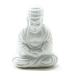 Sitting Buddha-white
