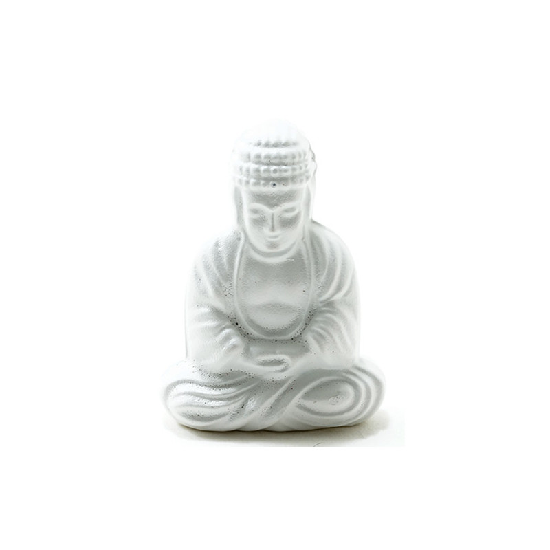 Sitting Buddha-white