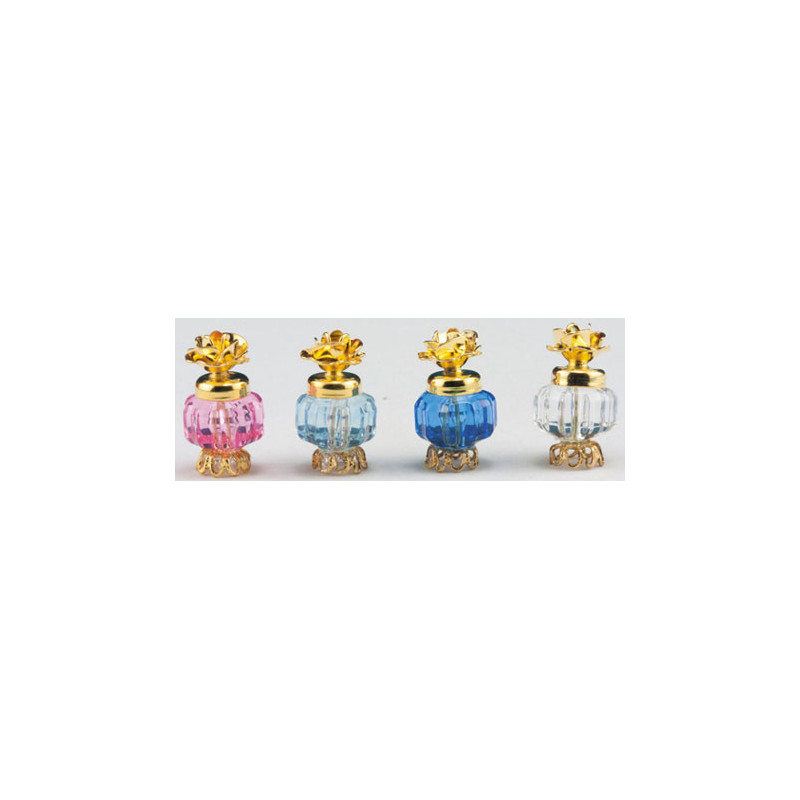Perfume W/brass Rose
