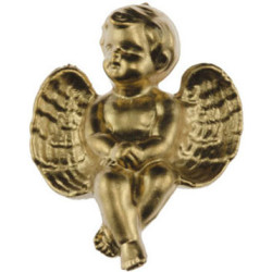 Sitting Cupid-gold
