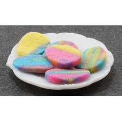 EASTER COOKIES ON PLATE