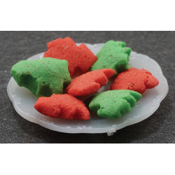 Christmas Cookies On Plate