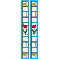 Sim. Stained Glass Fits Hw6028