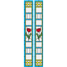 Sim. Stained Glass Fits Hw6028