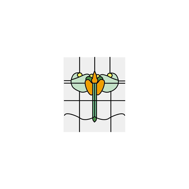 Sim. Stained Glass Fits Cla75039/Hw5039