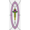 Sim. Stained Glass Fits Cla76002/Hw6002