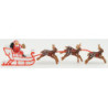 SANTA SLEIGH W/REINDEER