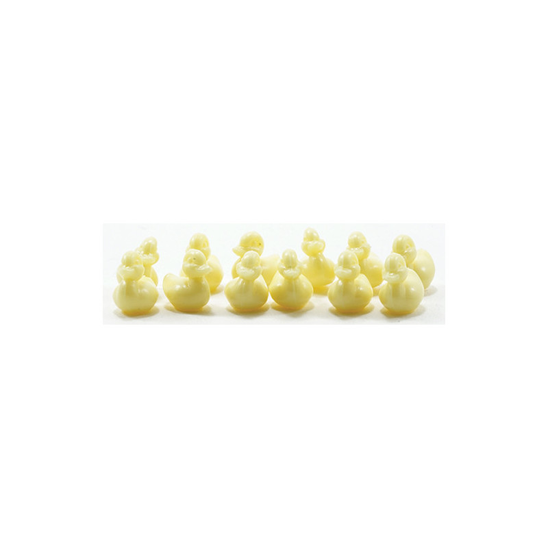 DUCKS, YELLOW, 12 PCS