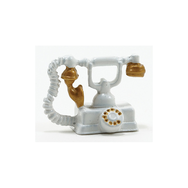 FRENCH PHONE WHITE
