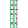 Sim. Stained Glass Fits Hw6028/Hw6027