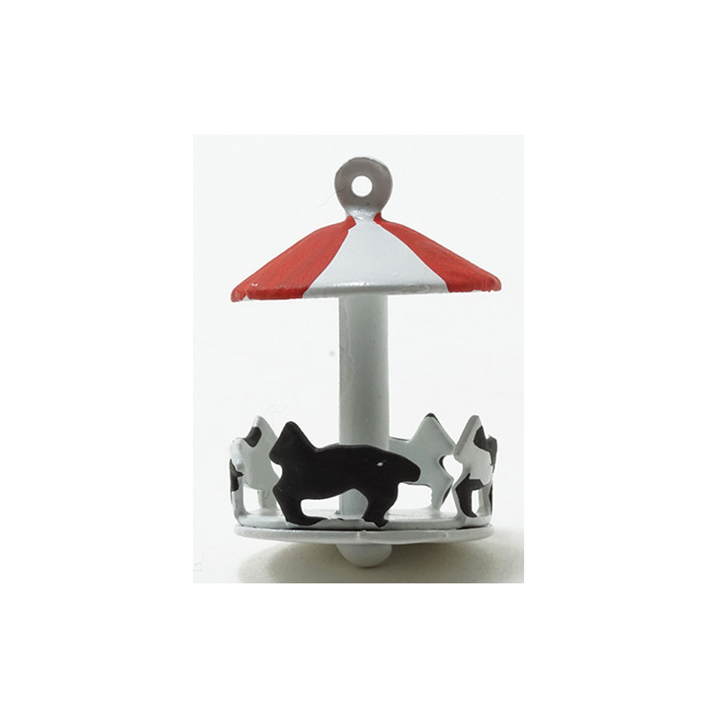 MERRY-GO-ROUND-HAND PAINTED