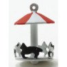 MERRY-GO-ROUND-HAND PAINTED