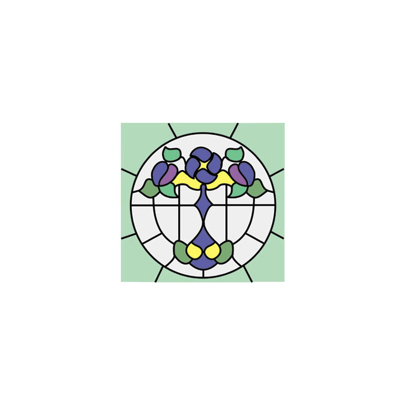 Sim. Stained Glass Fits Cla75052/Hw5052