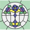 Sim. Stained Glass Fits Cla75052/Hw5052
