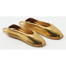 BALLET SLIPPERS-GOLD
