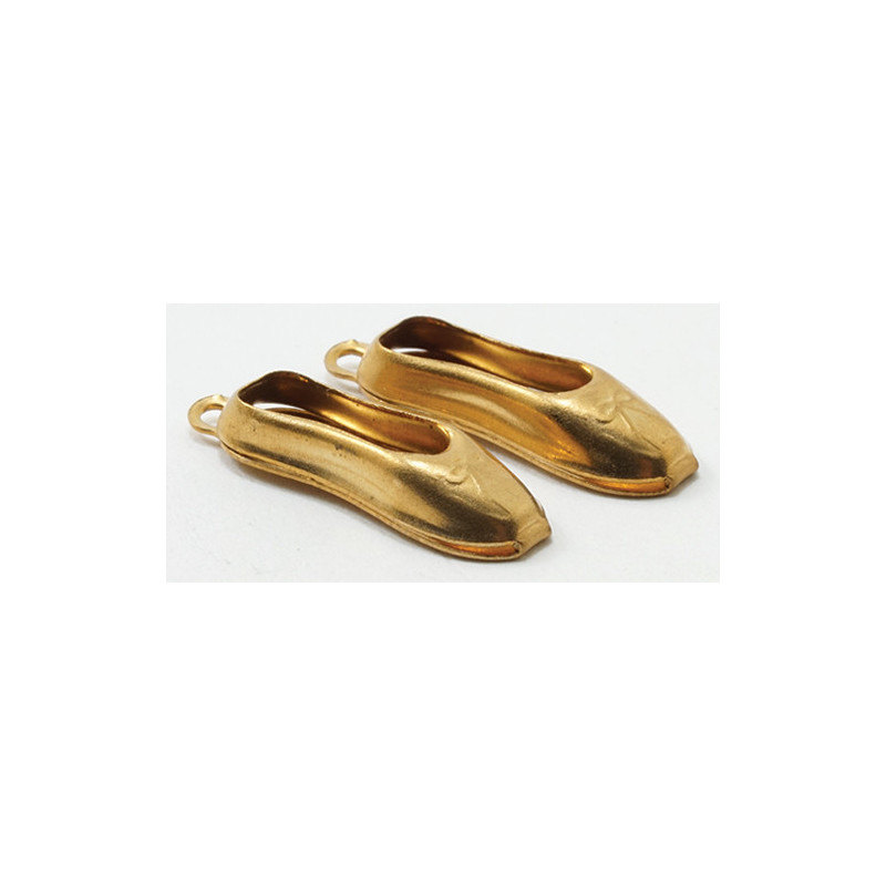 BALLET SLIPPERS-GOLD