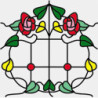 Sim. Stained Glass Fits Cla75052/Hw5052