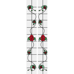 Sim. Stained Glass Fits Hw6028