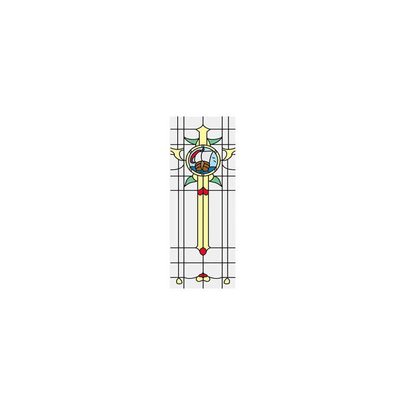 Sim. Stained Glass Fits Cla76033/Hw6033