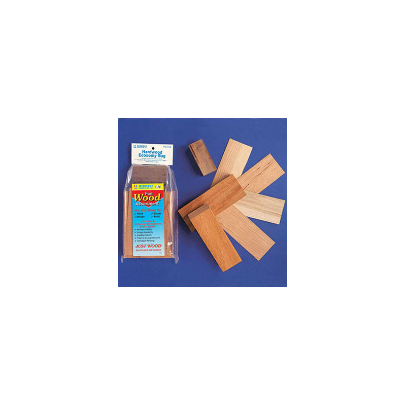 Hardwood Economy Bag 6pcs