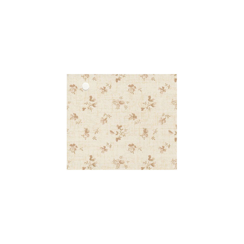 3 pack Prepasted Wallpaper: Beige Flowers
