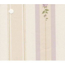3 pack Prepasted Wallpaper: Lilac Rose Stripe