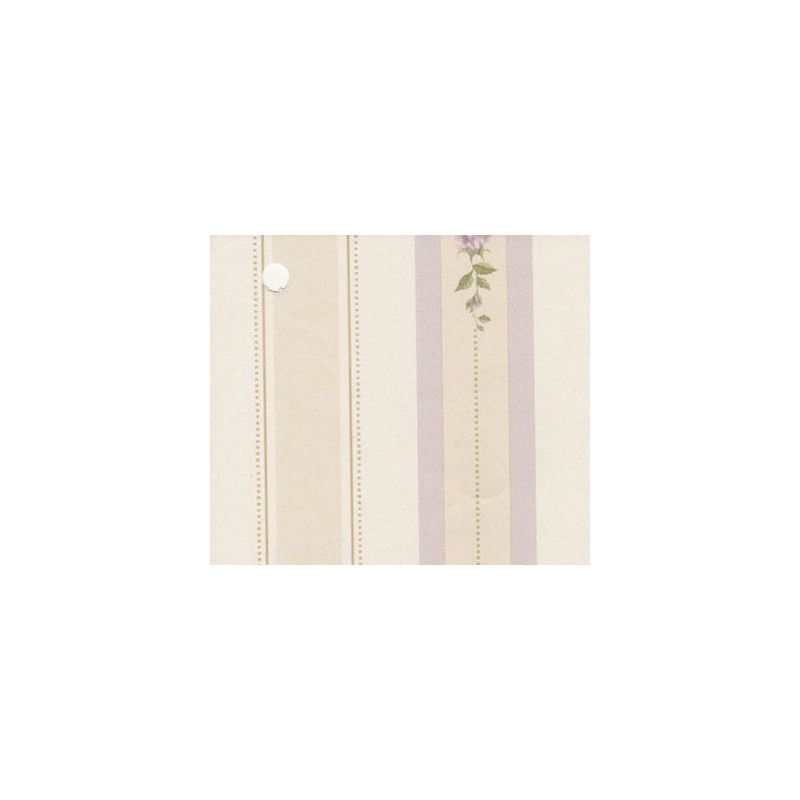 3 pack Prepasted Wallpaper: Lilac Rose Stripe