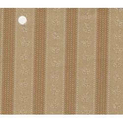 3 pack Prepasted Wallpaper: Light Gold Floral Stripe