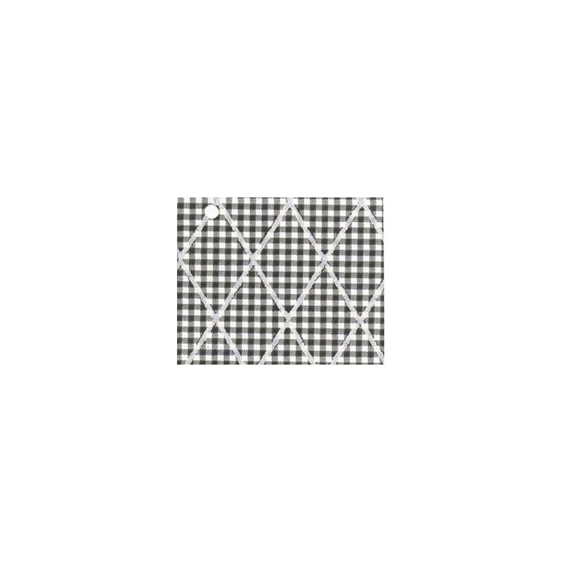 3 pack Prepasted Wallpaper: Black Check Trellis