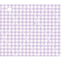 3 pack Prepasted Wallpaper: Lavendar Check Trellis