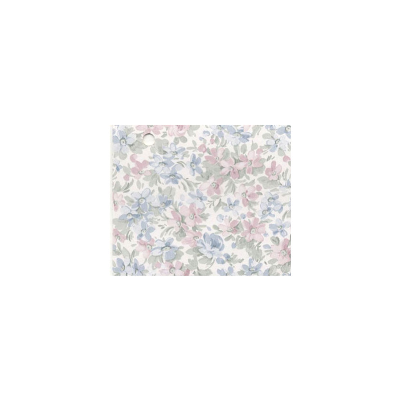 3 pack Prepasted Wallpaper: Pink/blue Floral