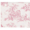 3 pack Prepasted Wallpaper: Dark Pink Toile